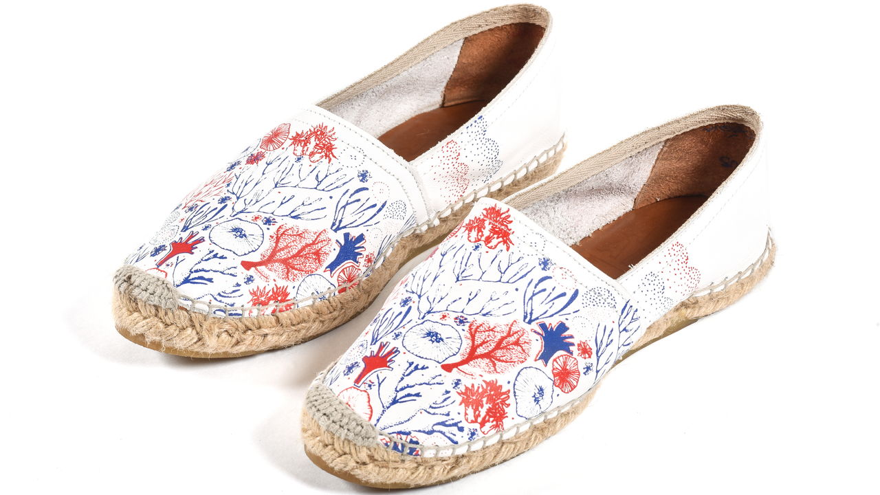 Création textile<br />Espadrilles<br />par LUMA