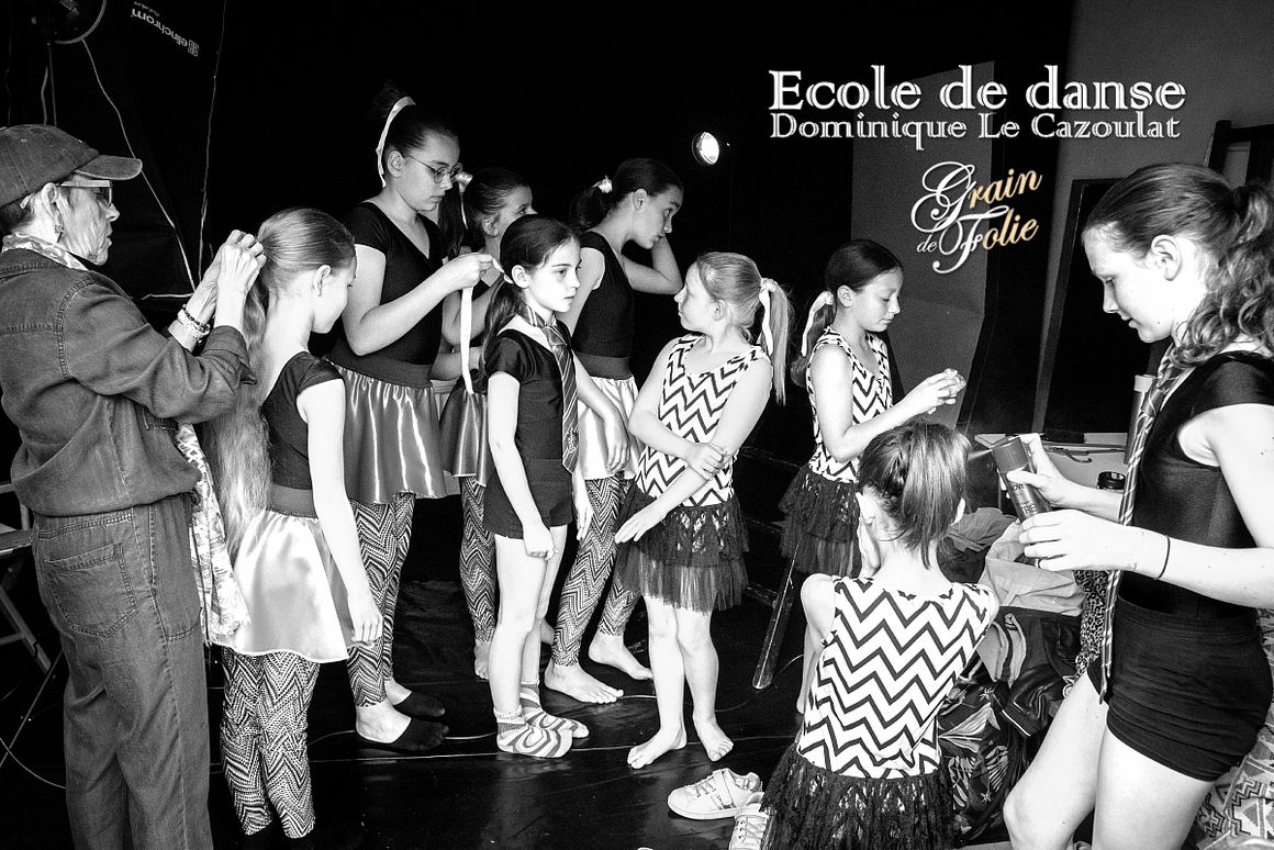 AFFICHE<br />Gala Grain de Folie<br />Ecole D. Le Cazoulat
