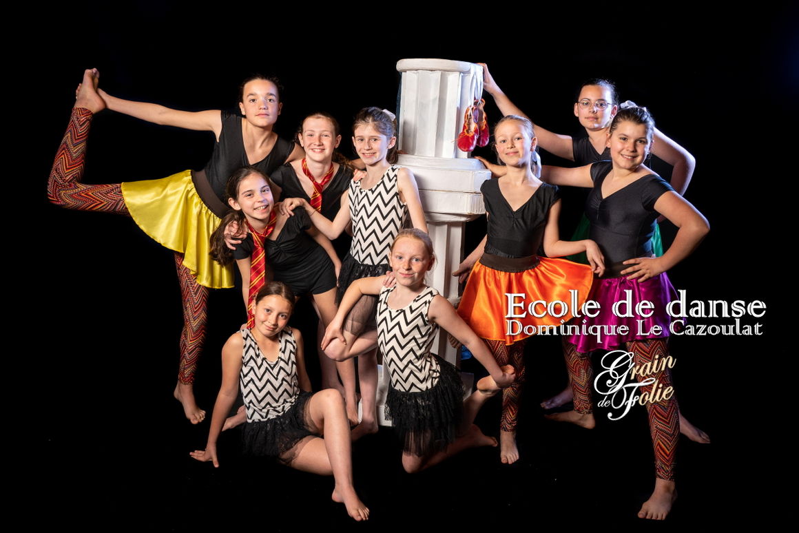 AFFICHE<br />Gala Grain de Folie<br />Ecole D. Le Cazoulat