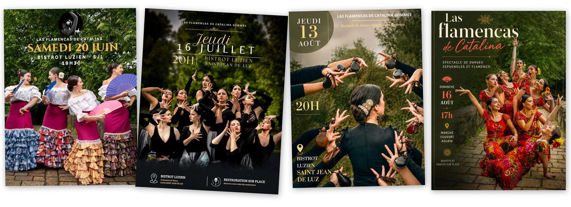 Flamencas Danses espagnoles