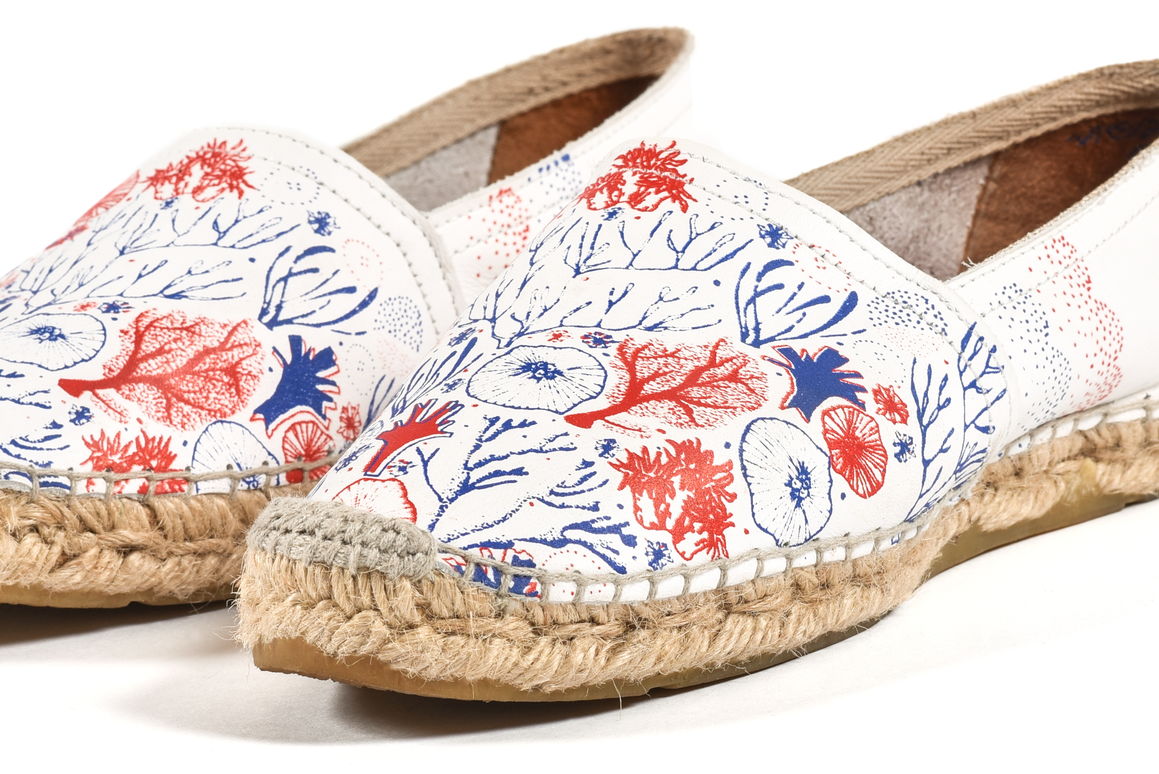 Création textile<br />Espadrilles<br />par LUMA