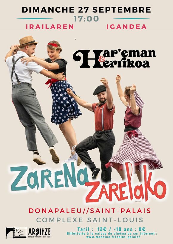 Spectacle Herrikoa<br />ZARENA ZARELAKO<br />Sare