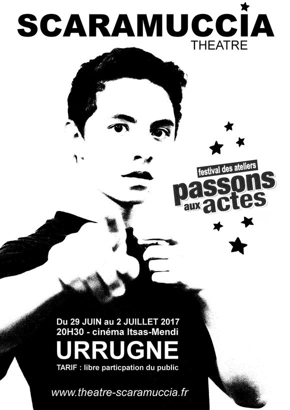 SCARAMUCCIA THÉÂTRE<br />Passons aux actes 2017<br />Ateliers Jeunes