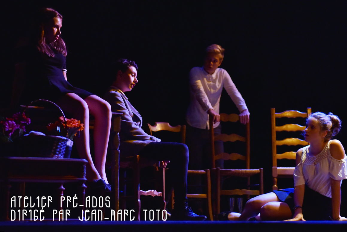 SCARAMUCCIA THÉÂTRE<br />Passons aux actes 2018<br />Ateliers Ados