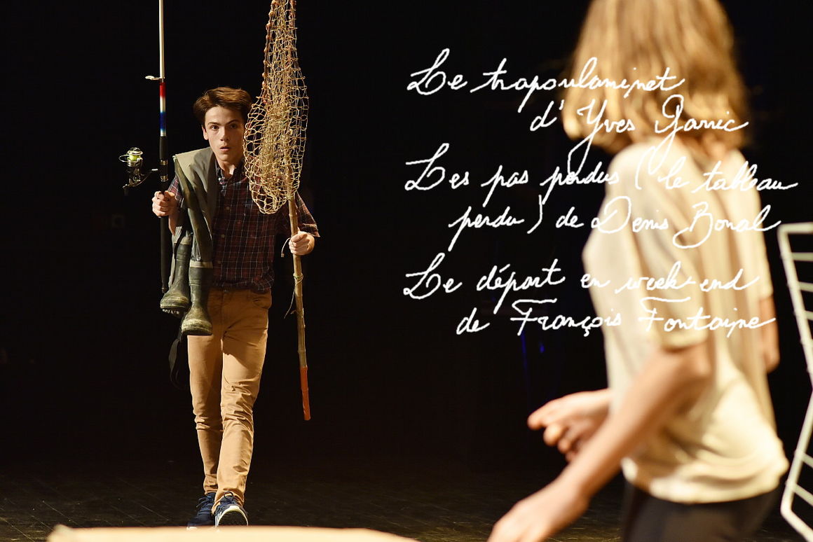 SCARAMUCCIA THÉÂTRE<br />Premières scènes 2018-19<br />Ateliers Ados