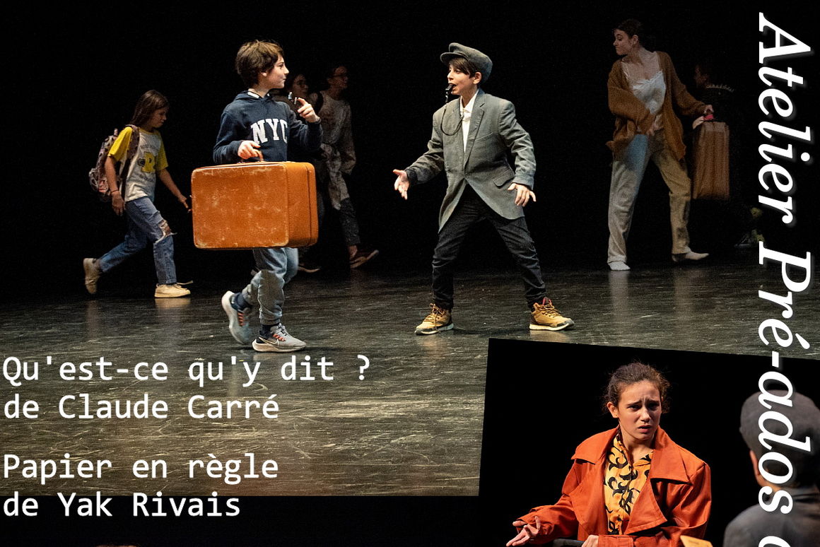 SCARAMUCCIA THEATRE<br />Premières scènes 2021-22<br />Ateliers Ados